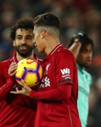  萨拉赫戴帽红军大胜西汉姆联  